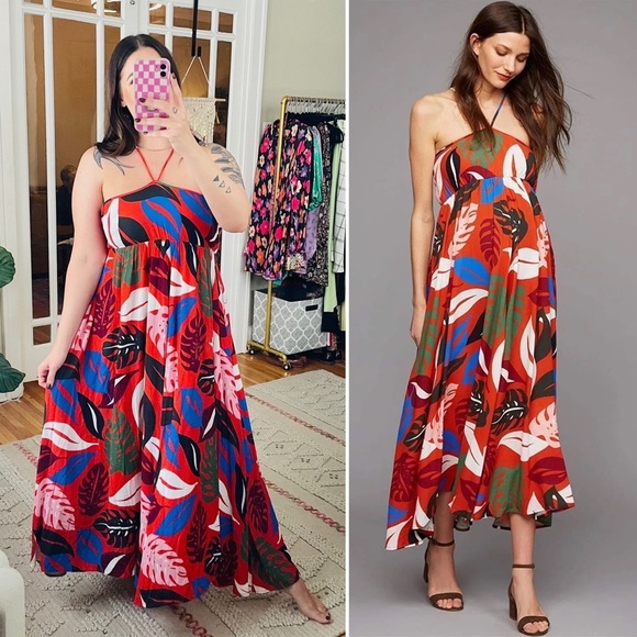 Rachel Pally Maternity Halter Maxi Dress - Picture 2 of 6